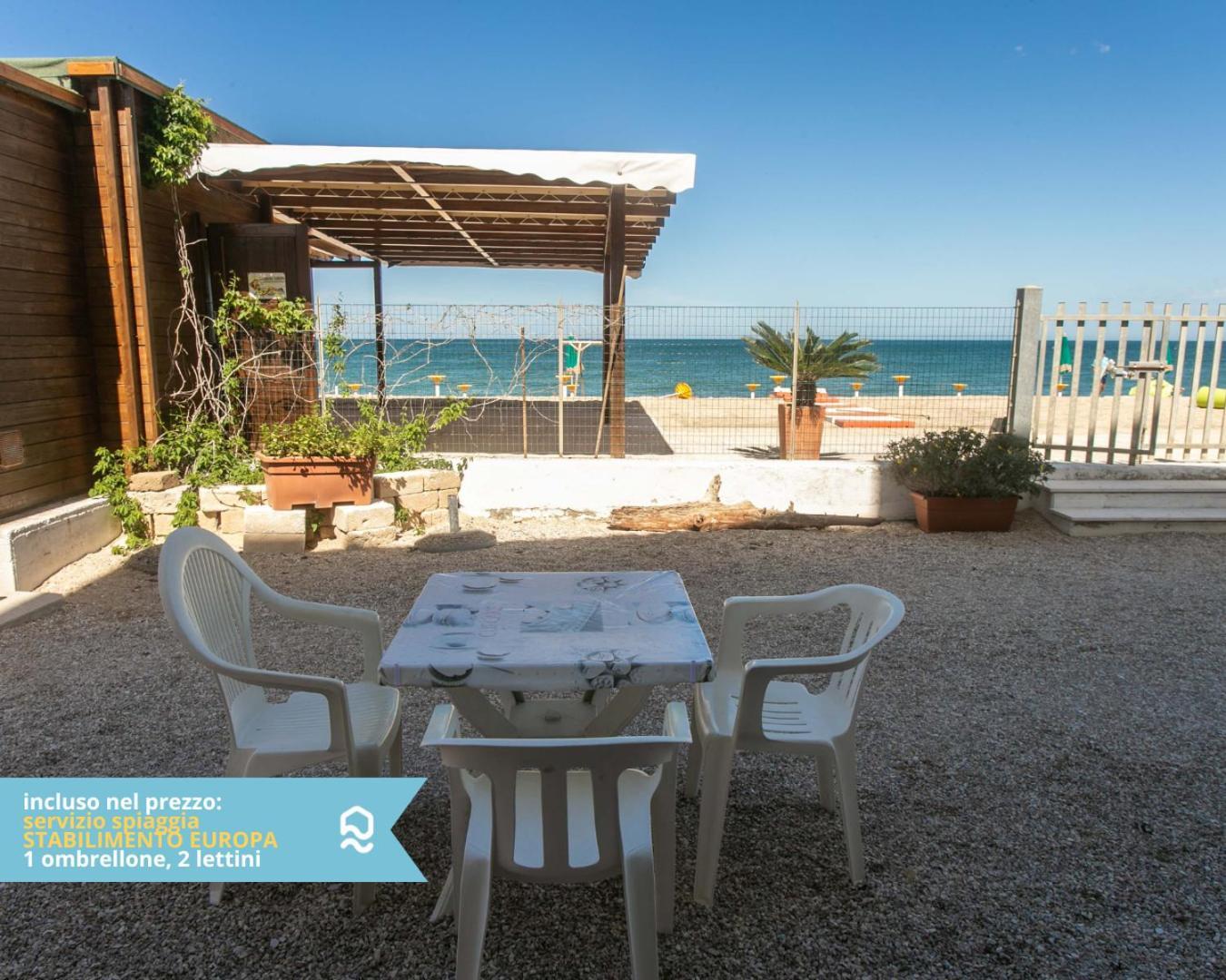 Rs316 - Marcelli, Bilocale In Residence Fronte Mare Pt Екстер'єр фото