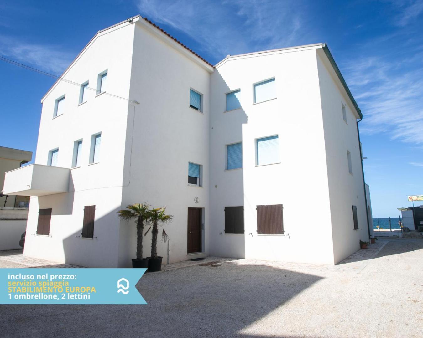Rs316 - Marcelli, Bilocale In Residence Fronte Mare Pt Екстер'єр фото
